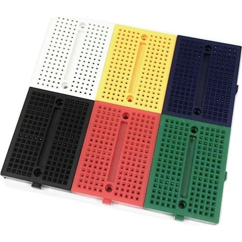 5pcs SYB-170 Mini Solderless Prototype Breadboard 170 Tie-points 35*47*8.5mm for Diy Kit