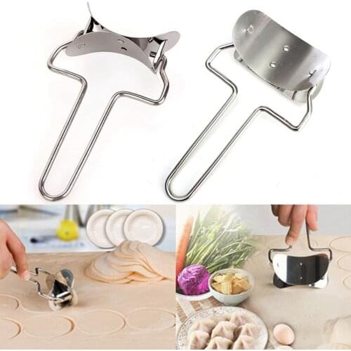 Household Dumpling Round Rolling Cutting Blade Dough Mold Circle Cutter DIY Ravioli Maker Device Dumpling Wrapper Manual Tools