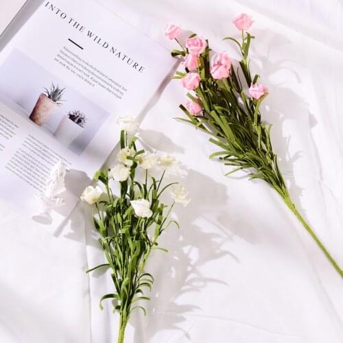 Ins Wind Simulation Trumpet Bubble Rose Bouquet Photo Props Gourmet Cosmetics Decoration Shooting Decoration Photography Props