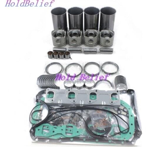 Engine Rebuild Kit for NPR NQR GMC 92-98 For Isuzu 3.9L Chevy For Isuzu 4BD2 4BD2T