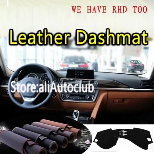For BMW 3 Series F30 Sedan F31 Sports Wagon 318i 316I 320I Leather Dashmat Dashboard Cover Dash Mat Carpet Custom Car Styling