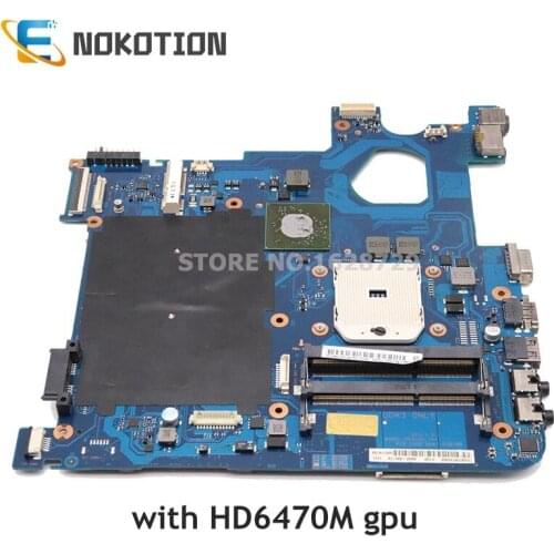 NOKOTION BA92-08725A BA92-08725B BA41-01681A For samsung NP-305E4A 305E5A 305E7A laptop motherboard Socket fs1 HD6470M gpu