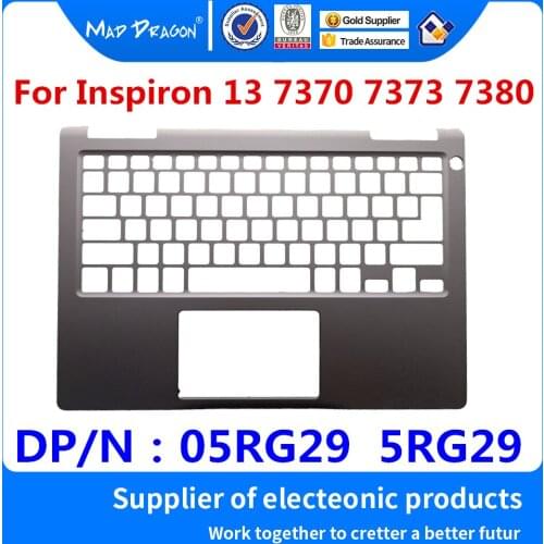 New original Palmrest Upper Cover Case Assembly For Dell Inspiron 13 7370 7373 7380 Silver C shell 05RG29 5RG29