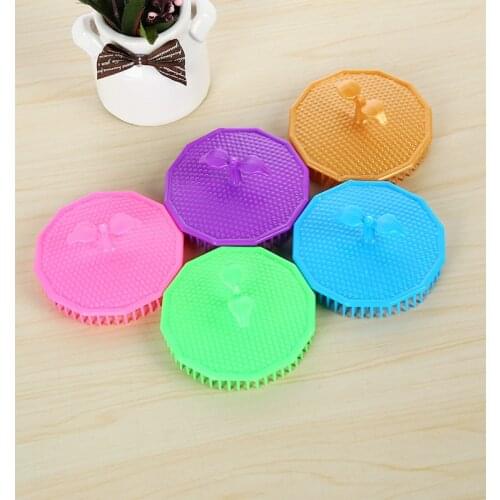 Shampoo Scalp plastic Shower Body Washing Hair Massage Massager Brush Comb Brush Hair Washing Comb Body Shower Brush Bath Spa