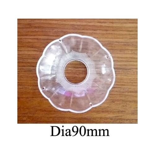 Dia90mm Clear Plastic Bobeche , Candle Holders, Free Pins, Wedding Christmas Party Home Decoration, Chandelier bowl Parts