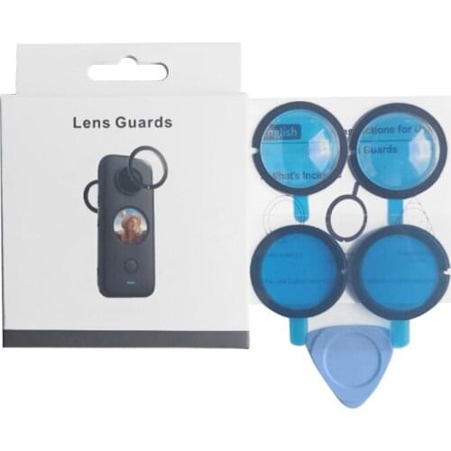 Drop Shipping Lens Guards Protection Panoramic Lens Protector Sports Camera Accessories For -Insta360 ONE X2