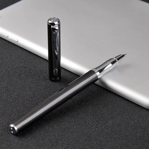 Wingsung Black Purple Pink High Quality 0.38mm Extra Fine Nib Fountain Pen for Finance Metal Ink Pens Office School Supplies