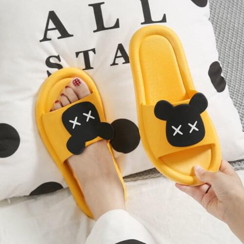 Lisapie women room slippers Summer Slippers Women 2021 trend Cute Platform Flip Flops for Women house indoor Flat Beach slides