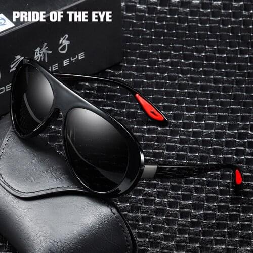 Polarized Sunglasses Retro Color Lens Vintage Sun Glasses Square Men Male Eyewear Oculos for Driving Fishing Travel Fashion8683