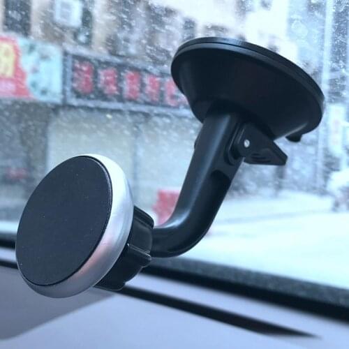 Universal Windshield Stand Magnetic Car Phone Holder for iphone X 11 12 SE Xiaomi Samsung Magnet Mount Car Holder for Cell Phone