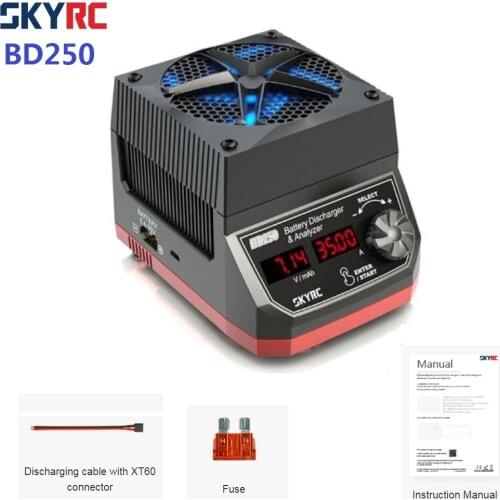 In stock SKYRC BD250 250W 35A LiPo/LiHV/NiMH Battery Discharger & Analyzer