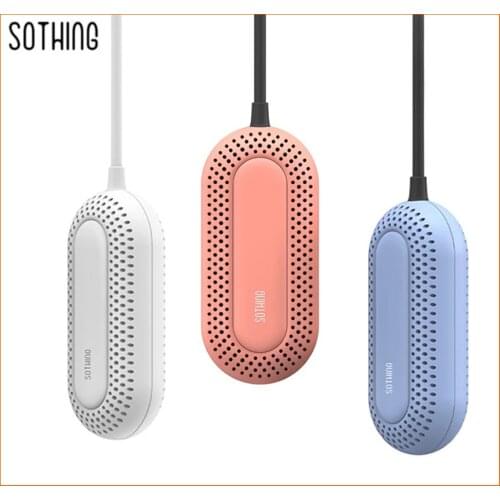 Youpin Sothing Portable Electric Sterilization Shoes Dryer 3-Speed Timing Drying Deodorization Electric Children Shoes Dryer