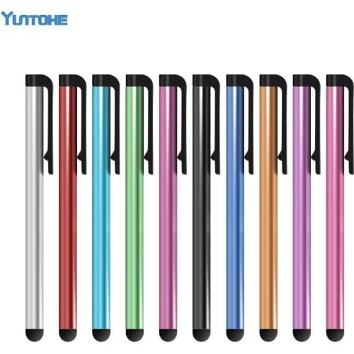 1000pcs/Lot Capacitive Touch Screen Stylus Pen For iPad iPhone X 7 8 Touch Pen For Xiaomi Huawei Samsung Android Phones Table
