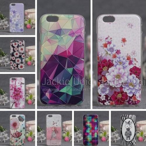 20 Style! Luxury 3D Relief Flowers Covers For Apple iphone 6 6s Case Back Cover Phone Cases For Apple iphone 6 6S Funda Capa
