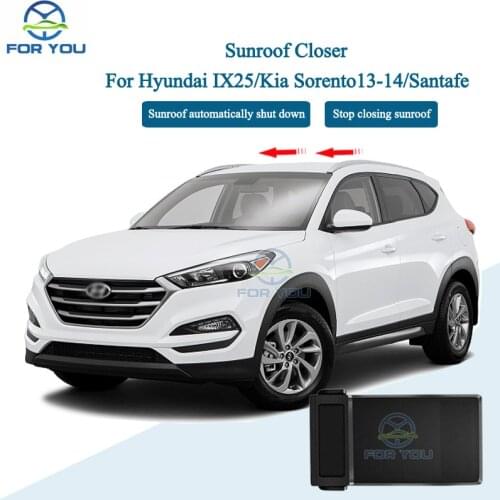 FORYOU Auto Power Sunroof Glass Closer Kit For Hyundai IX25 / Kia Sorento 2013-2014 / SantaFe