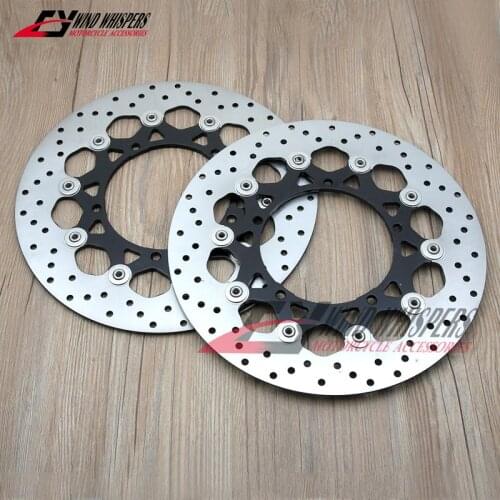 320mm Round Motorcycle Front Brake Disc Rotor For Yamaha YZF-R1 YZF R1 YZF1000 2004 2005 2006