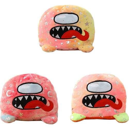 Cute Kids Between Us Octopus Doll Animal Kawaii Music Stuffed Toy Double Face Expression Durable Plush ToyS