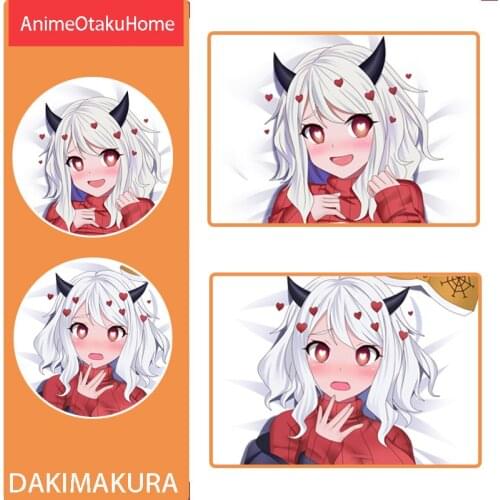 Anime Game Helltaker Modeus Sexy Lovely Girl Throw Pillow Cover Hugging Body Pillowcase Otaku Bedding Dakimakura Pillow Case