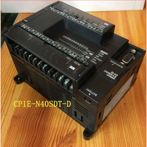CP1E-N40SDT-D Original New CP1E PLC CPU 40 I/O 24DI 16DO Transistor