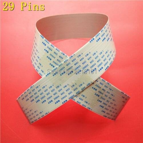 Piezoelectric Nozzle Printhead Cable Lines For Epson Printers TX800 XP600 XP700 Print head 29pins * 40cm 2pcs per Lot