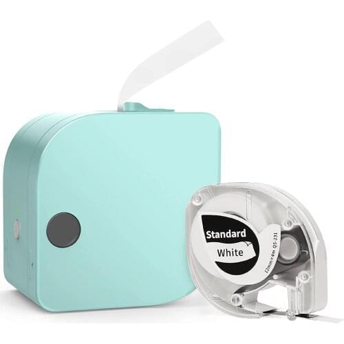 Phomemo P12 Label Maker Machine with Tape for Bluetooth Label Maker Support Multiple-Material Label Tape