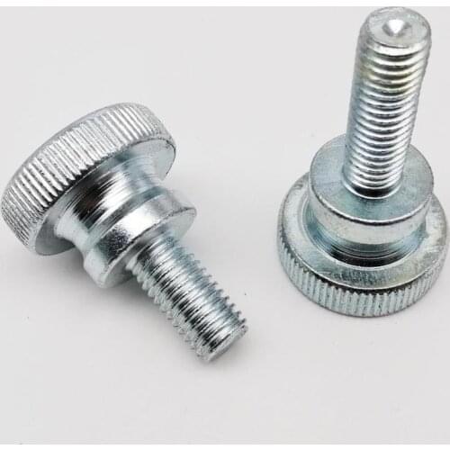 1/5pc M3 M4 M5 M6 M8 M10 DIN464 GB834 Knurl High Step Head Hand Tighten Thumb Screw Curtain Wall Glass Lock Thumbscrew Adjust