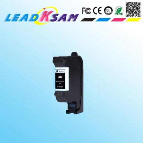 1x replace compaatible for hp40 black ink cartridge 51640a 51640 Designjet Series 230 250c 330 350c 430 450c 455ca 488ca 650c