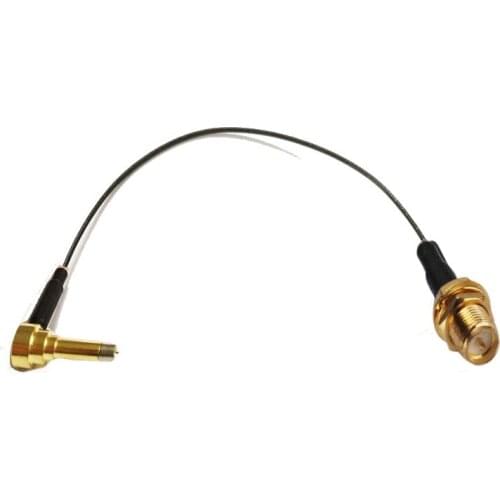 2pcs RP-SMA Female to MS156 MS-156 Male Plug test probe Adapter cable 1.37 Cable 50cm