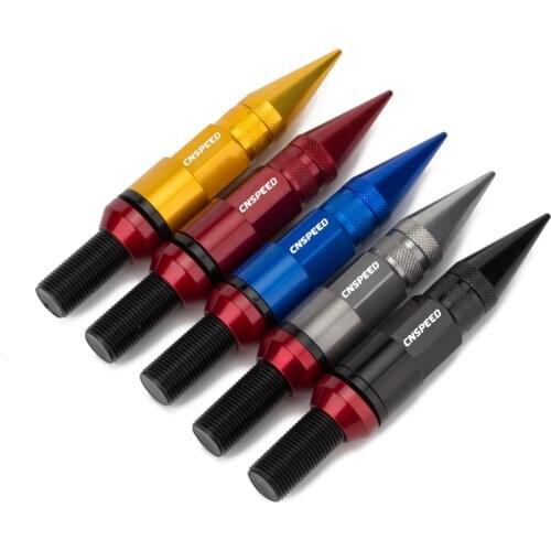 20pcs Steel Racing Wheel Bolts M14x1.25 with Aluminum Spike Wheel Lug Nuts