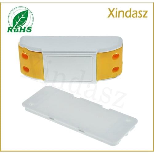 5pcs/lot Waterproof Plastic box for electronics led device LED drivers junction box 80*32*23mm