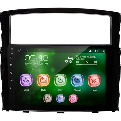 Allways 9" IPS Screen Android 9.0 Octa-core Ram 2GB Rom 32GB Car Multimedia for Mitsubishi Pajero 'V97 2006-2011 with 2.5D Touch