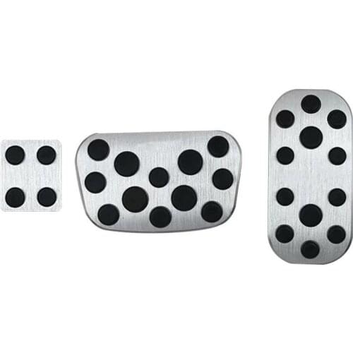 Automobile Manual Gear Pedal Aluminum Alloy Accelerator Brake Pedal Suitable for Alpha Alphard Vellfire Previa