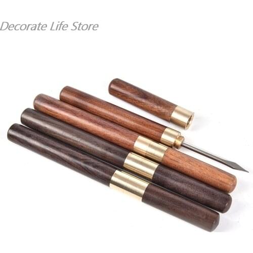 Wooden Tea Knife Tea Ceremony Accessories Puer Dedicated Tea Needle Chinese Kung Fu Teasets Spiral High Quality