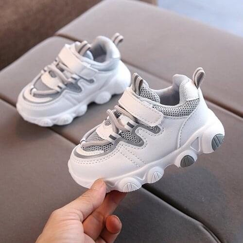 Kid Shoes 2020 New Childrens Casual Shoes For Boys Girls Spring Sports Shoes Casual Breathable Mesh Baby Toddler Size 21-30