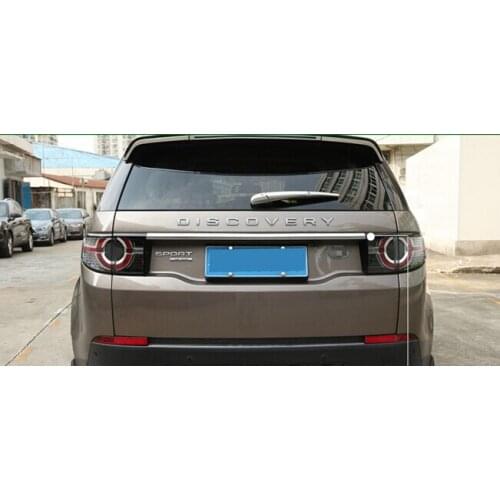 Chrome abs car styling rear door trim Protector cover trim for land rover Discovery Sport 2015-2017