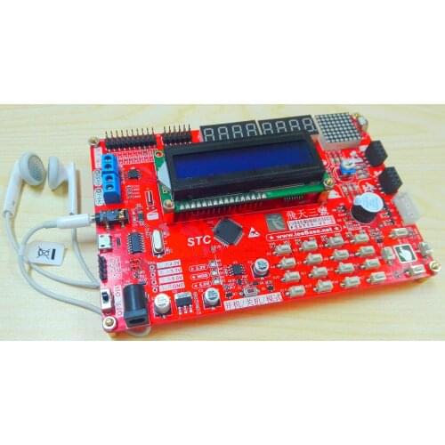 STC51 Microcontroller Development Board STC15 Microcontroller Practical Guide Development Experiment Board