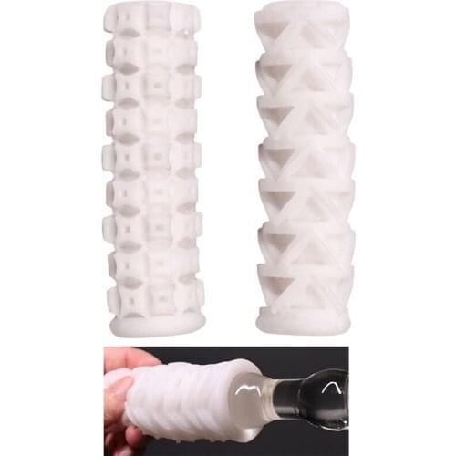 Soft pudendal toys Vacuum mens Cup Transparent vagina adult endurance sports products Masturbation cup for men Penile exerciser