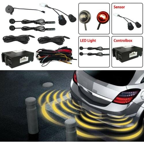 Car Blind Spot Monitoring System Ultrasonic Sensor Distance Assist Lane Changing Tool Radar Detection System Automotive parts