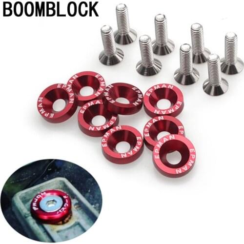 BOOMBLOCK 10pcs/set Car Styling Universal Screw For Skoda Octavia A5 A7 2 Lexus Bmw F30 X5 E53 F10 E34 Lada Granta Accessories
