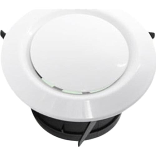 75/100mm Air Vent Extract Valve Grille Round Diffuser Ducting Ventilation Cove For Kitchen Bath Outlet Fresh Air