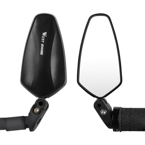 Bicycle Rear View Mirror MTB Road Bike Safety Cycling Wide Angle Back Sight Reflector 360Adjustable Left Right Handlebar Mirrors