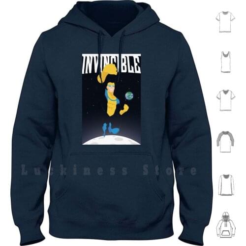 Leaving Home Variant ( Invincible ) Hoodie Long Sleeve Invincible Invincible Comic Invincible Comic Book Image Comics