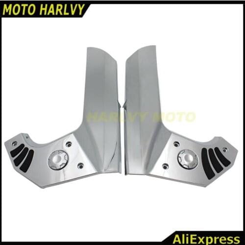 1 Pcs ABS Plastic Chrome Motorcycle Fairing Frame Cover Moto Ornamental case for Honda Goldwing GL1800 2001-2011