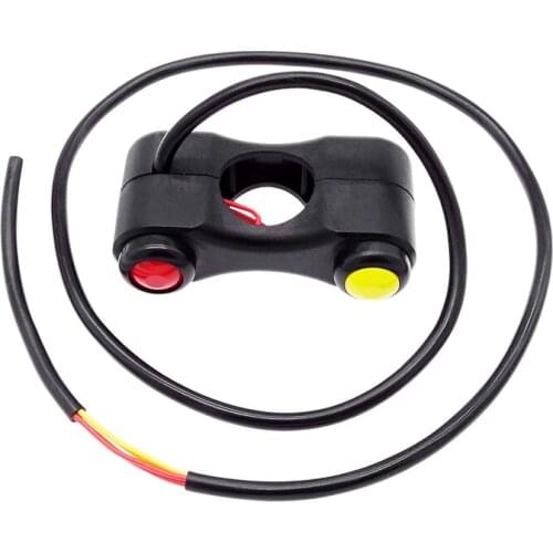 1 Pcs Universal Motorcycle Handlebar Switches 22mm Headlight Fog Lamp Horn ON OFF Start 2 Button For BMW Honda Suzuki Yamaha