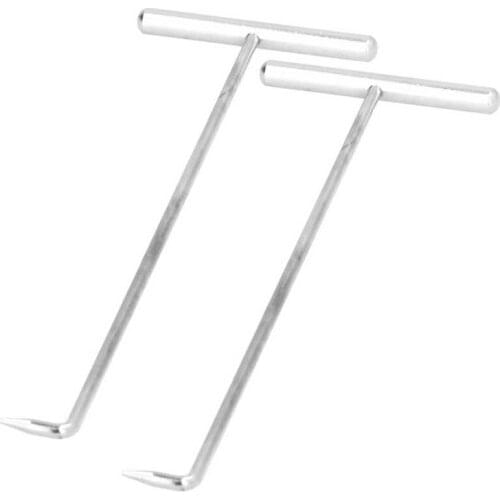 2pcs Car Speedometer Extractor Pulling Hook Puller Stainless Steel Hand Tool Fit for Mercedes-Benz R107 W107 W114 W202