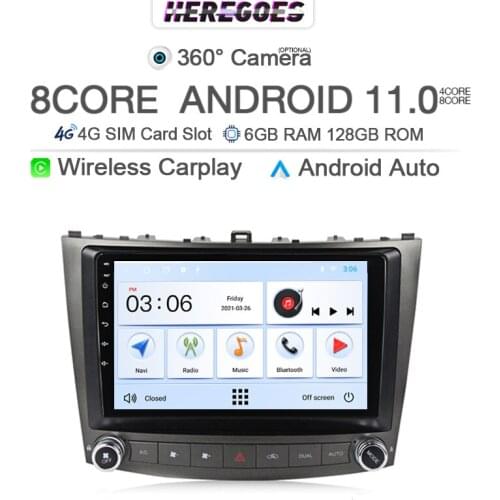 360 Panoramic Camera DSP Android 10.0 Car DVD Player For Lexus IS250 IS300 IS200 IS350 2005 - 2012 4G LTE GPS RDS Stereo Radio