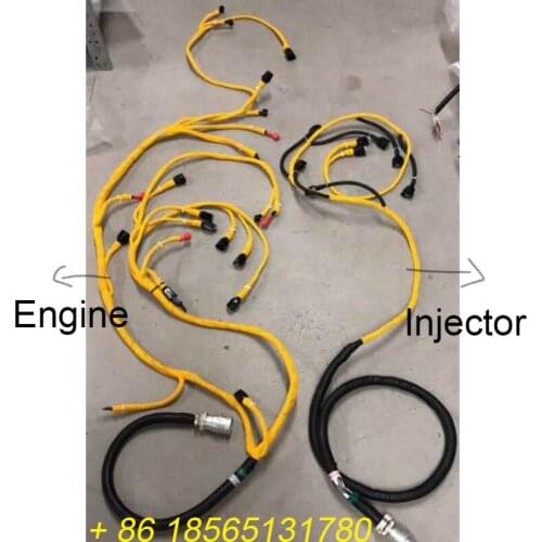 6156-81-9211 Komatsu PC400-7 PC450-7 Fuel Injector Wiring Harnss for 6D125 Excavator Injection Wire Harness