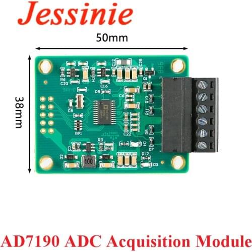 AD7190 24-Bit ADC High Precision Acquisition Module Pressure Strain Bridge Development Board 24 Bit