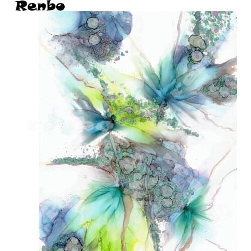 5D DIY Diamond Embroidery Flowers Diamond Painting Full New Arrival Cross Stitch Mosaic abstract Painting Decoration Home A790