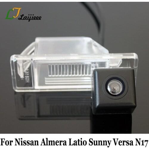 For Nissan Almera Latio Sunny Versa Sedan N17 2012~2020 Car Reversing Camera / HD CCD Auto Rear View Camera For Renault Scala II